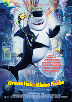 Gro�e Haie - kleine Fische