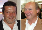 Gl�ckliche Gewinner: Hans Wenzke (Studiocanal, l.) und Videothekar Arivert Masuhr