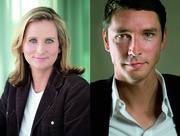 RTL-Fictionchefin Barbara Thielen und Produzent Sascha Schwingel