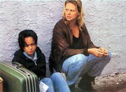 Mit dem Oscar als beste Hauptdarstellerin ausgezeichnet: Charlize Theron (r.) in "Monster"