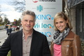 Redaktionsbesuch: Walter Griesgraber und Julia Sch�fer-Langohr