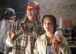 Charlize Theron (l., mit Christina Ricci) in "Monster"