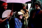 Maestro Bernardo Bertolucci bei den Dreharbeiten zu "The Dreamers"