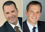 Gehen gemeinsame Wege: WoV-Gesch�ftsf�hrer Andreas Gabb (l.) und Peider Bach, Gesch�ftsf�hrer G+J Entertainment Media