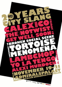 Blickt an drei Tagen auf 20 Jahre Labelgeschichte zur�ck: Das City-Slang-Festival im Admiralspalast