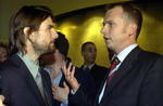 Nicolas Paalzow (r.) mit Tom Cruise
