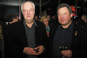 Geben gern 25 Jahre Erfahrung an die junge Veranstaltergeneration weiter: die A.S.S.-Chefs Dieter Schubert (r.) und Michael Bisping