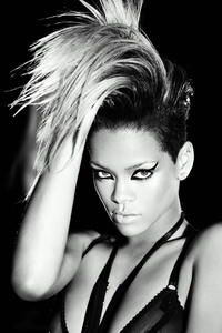 Singt live auf der Echo-B�hne: Rihanna
