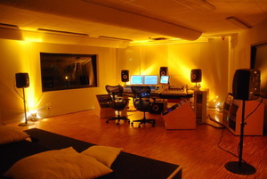 Bietet Raum f�r Songwriting- und Produktionsworkshops: Das hauseigene Popakademie-Studio