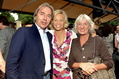 Harry K�gler und Molly von F�rstenberg 2009 mit Schauspielerin Claudine Wilde beim ZDF-Empfang auf dem Filmferst M�nchen^^ZDF^^