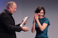 Erhielt den Artist Award aus den H�nden ihres k�nftigen "Tatort"-Partners Axel Milberg: Sibel Kekilli^^abp / G. Gajanin / M. L�ttringhaus^^