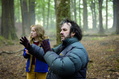 Peter Jackson am Set von "In meinem Himmel"