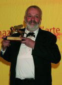Mike Leigh mit seinem Goldenen L�wen