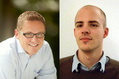 Teilnehmer der Delegationsreise (v.l.): Florian Bohn (Travian) und Hendrik Lesser (rcp)