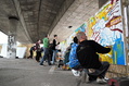 Paint Club in Aktion: New Yorker schickt Urban-Art-K�nstler auf Tournee durch acht L�nder