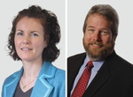 Helen Davis Jayalath und Tom Adams (IHS Screen Digest)