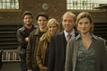Die "SOKO" Stuutgart mit (von vorne) Astrid M. F�nderich, Karl Kranzwkoski, Nina Gn�dig, Benjamin Strecker und Peter Ketnath^^ZDF/Markus Fenchel ^^