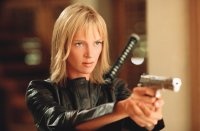 Der Rachefeldzug geht in die zweite Runde: Uma Thurman erweist sich auch in "Kill Bill 2" als treffsicher
