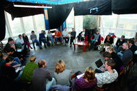 In einer ungew�hnlichen, aber schnell akzeptierten Form fand das Digitalfilm Camp statt