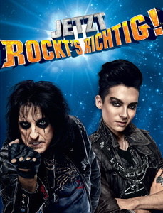 Machen Werbung: Alice Cooper (l.) und Bill Kaulitz in der Weihnachtskamapgne der Handelskette Saturn