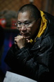 Takashi Miike am Set von "J�san-nin no shikaku"