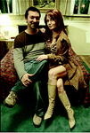 James Mangold mit Rebecca DeMornay am Set
