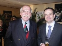 Alte Bekannte: Bodo Schwartz (Vorstandsvorsitzender GVU) und Michael Hosp (Vorstand kdg)