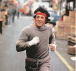 L�uft sich warm f�rs Comeback: Rocky