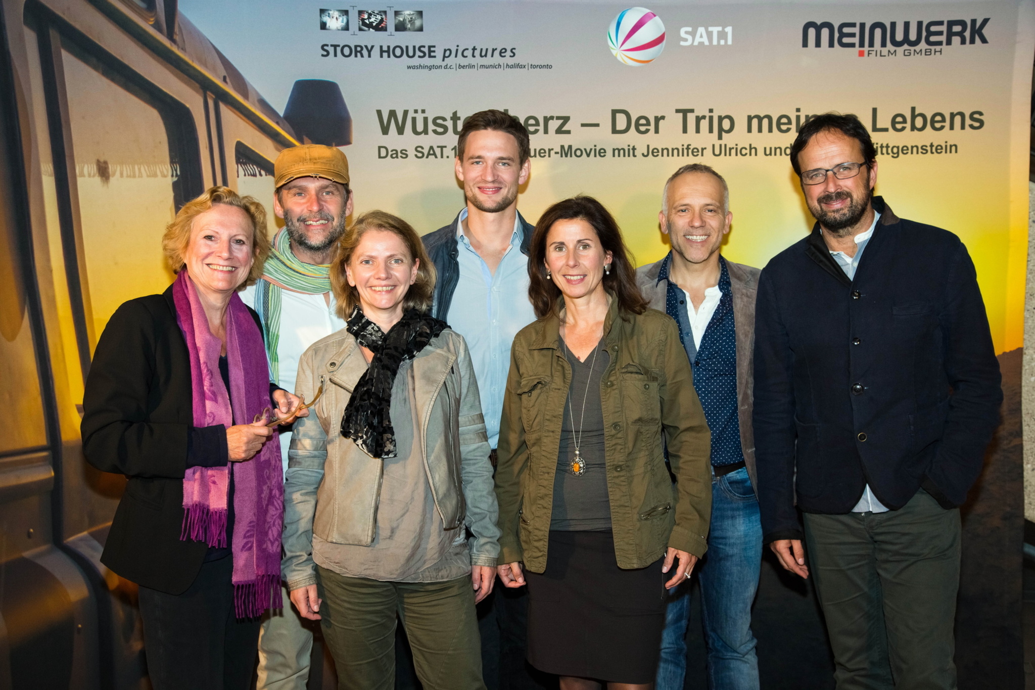 Foto des Tages Sat 1 feiert Wüstenherz Premiere