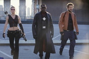 "Blade Trinity" konnte an einem insgesamt schwachen Wochenende die Spitze der deutschen Charts verteidigen (Bild: Warner)