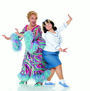 "Hairspray"-Hauptdarsteller: Uwe Ochsenknecht und Maite Kelly (Bild: Guido Ohlenbostel)