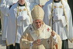Papst Benedikt XVI. fordert mehr Sensibilit�t der Medienmacher ein (Bild: BR / Foto Sessner)