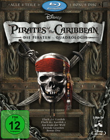 Pirates of the Caribbean - Die Piraten-Quadrologie (5 Discs)
