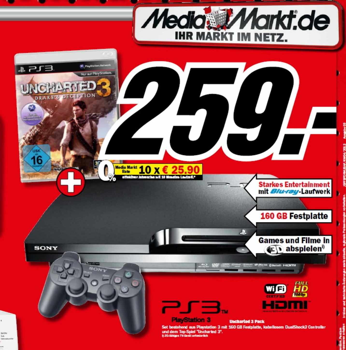 PS3 feiert bei Media Markt Onlinedebüt