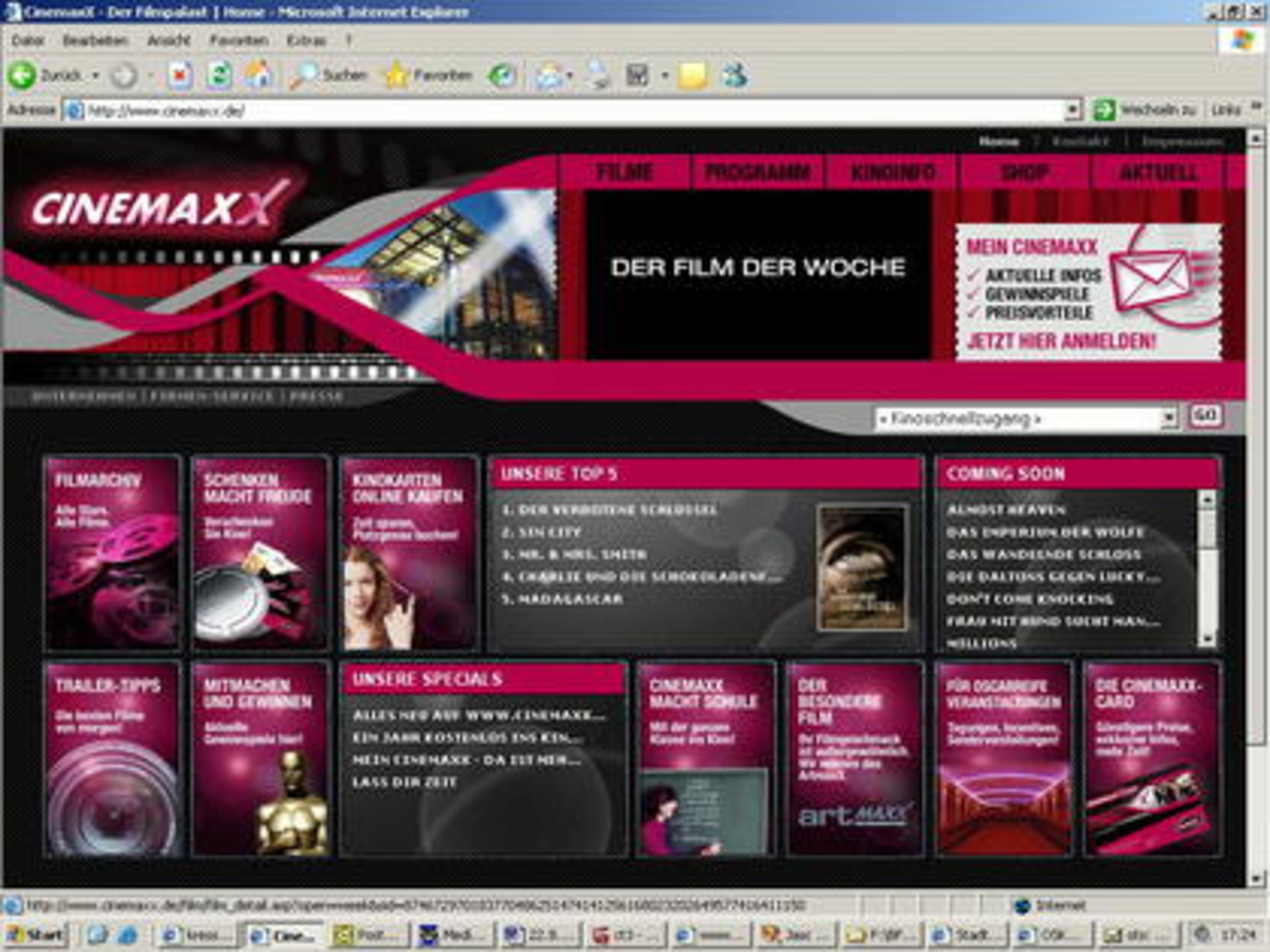 Cinemaxx Bringt Frischen Wind Ins Internet