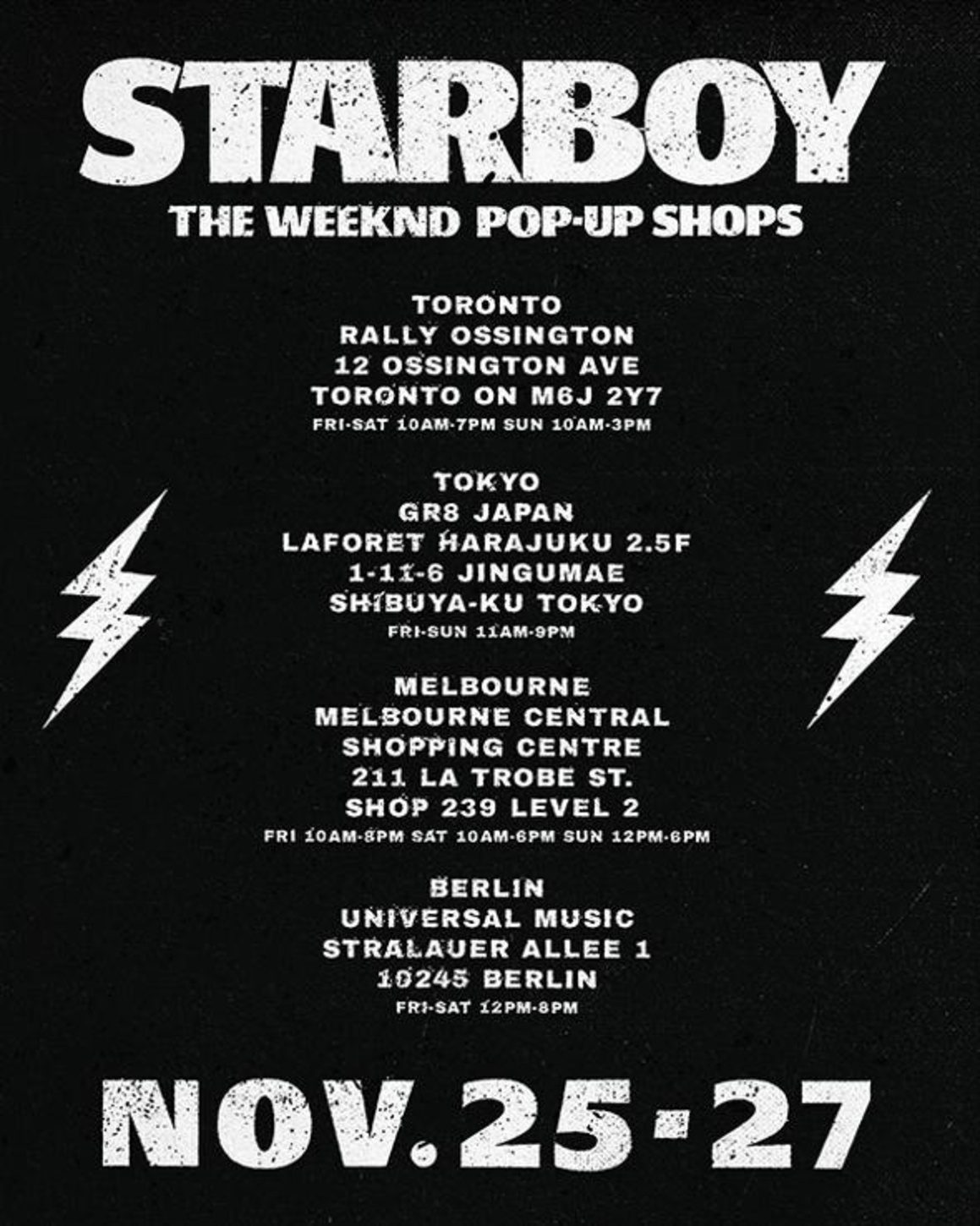 The Weeknd Verkauft Vor bergehend Merch In Berlin the-weeknd-verkauft-vor-bergehend-merch-in-berlin