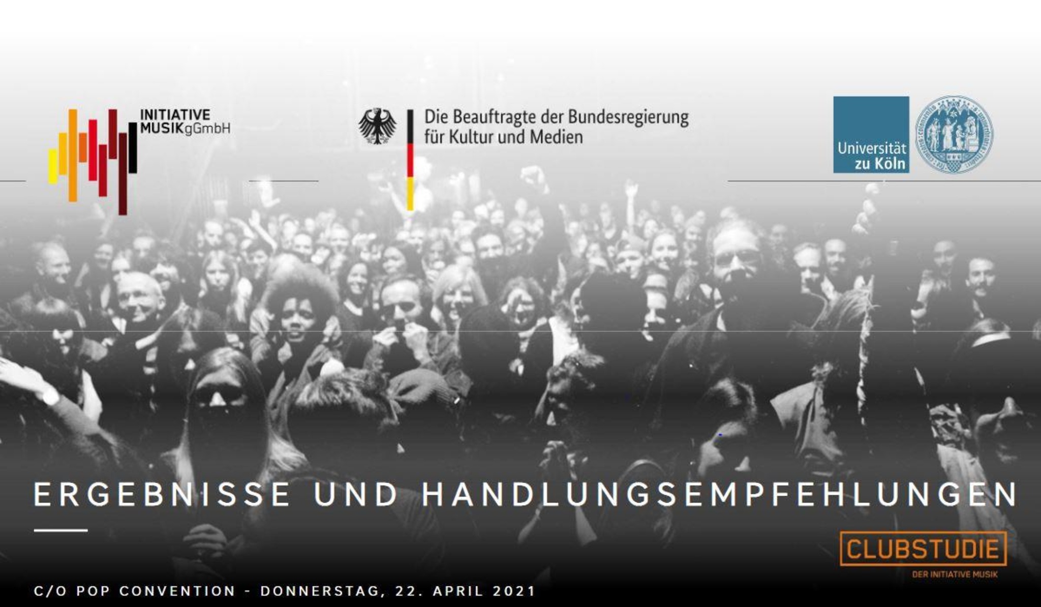 C O Pop Prasentierte Erste Erkenntnisse Der Clubstudie