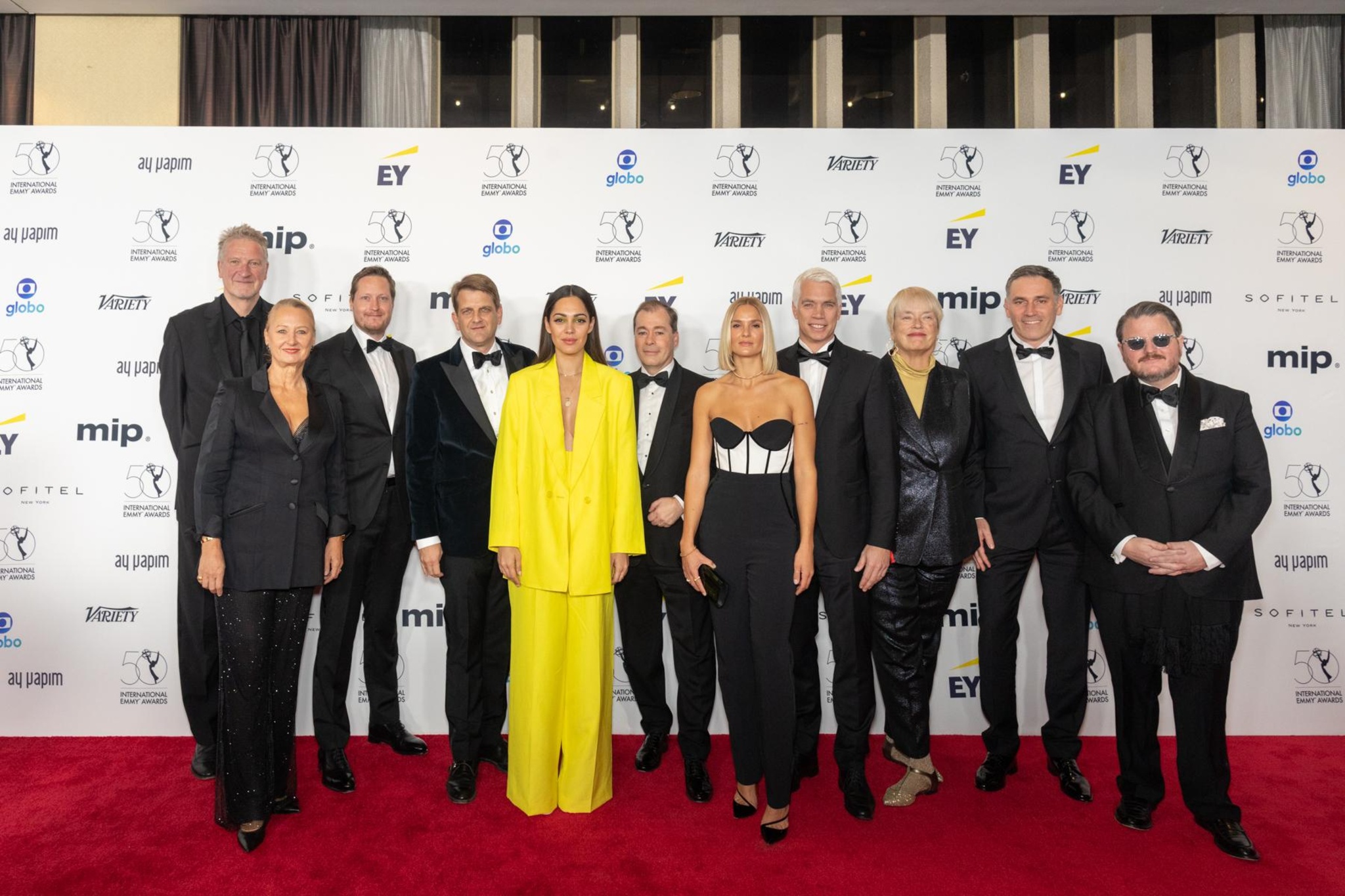 Foto des Tages NRWDelegation bei den 50. International Emmys in New York