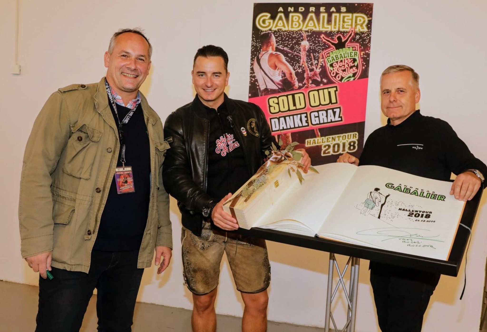 Andreas Gabalier Weihte Neue Arenen Variante In Graz Ein